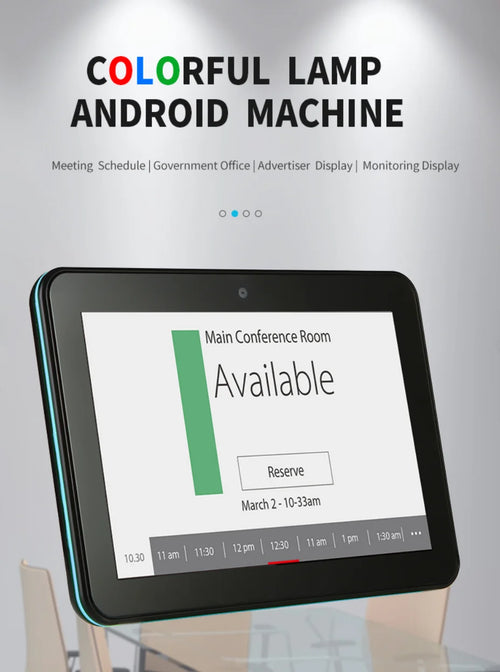 10.1 inch 1200x800 Touch Screen Tablet Android 13 RK3566 4-core 4G 32G NFC RFID Digital Signage RJ45 POE Surveillanc Monitor