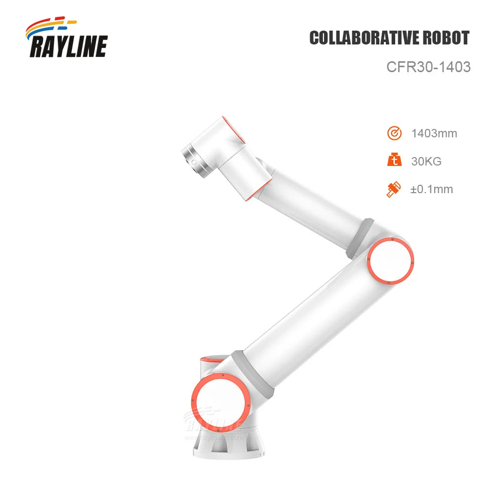 10kg Payload Collaborative Robot 6 Axis Industrial Robotic Arm Palletizing Welding Cobot