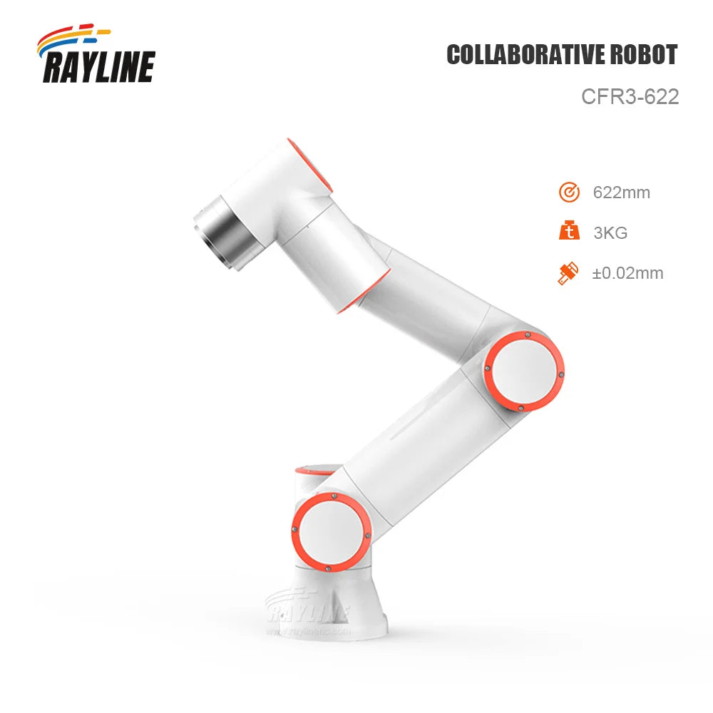 10kg Payload Collaborative Robot 6 Axis Industrial Robotic Arm Palletizing Welding Cobot