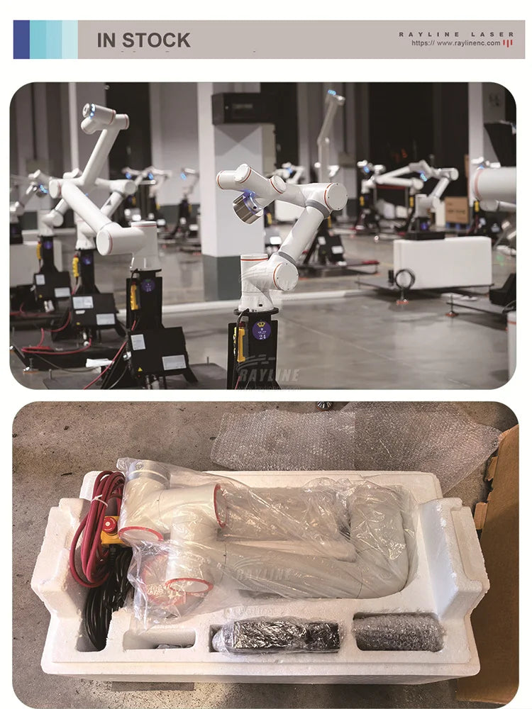10kg Payload Collaborative Robot 6 Axis Industrial Robotic Arm Palletizing Welding Cobot
