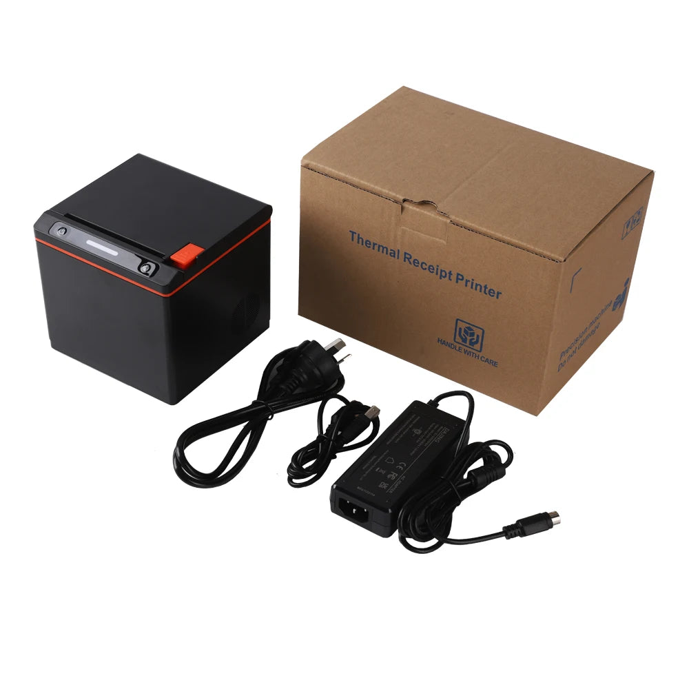 Tablets Printer Options 80mm 72Mm Print Width High Speed 260Mm/S Usb Bluetooth Lan Wi-Fi Barcode Auto Cutter