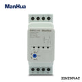 ManHua 220/230VAC 50/60Hz DIN rail SSRC-04 liquid level controller adjustable 5-50kΩ