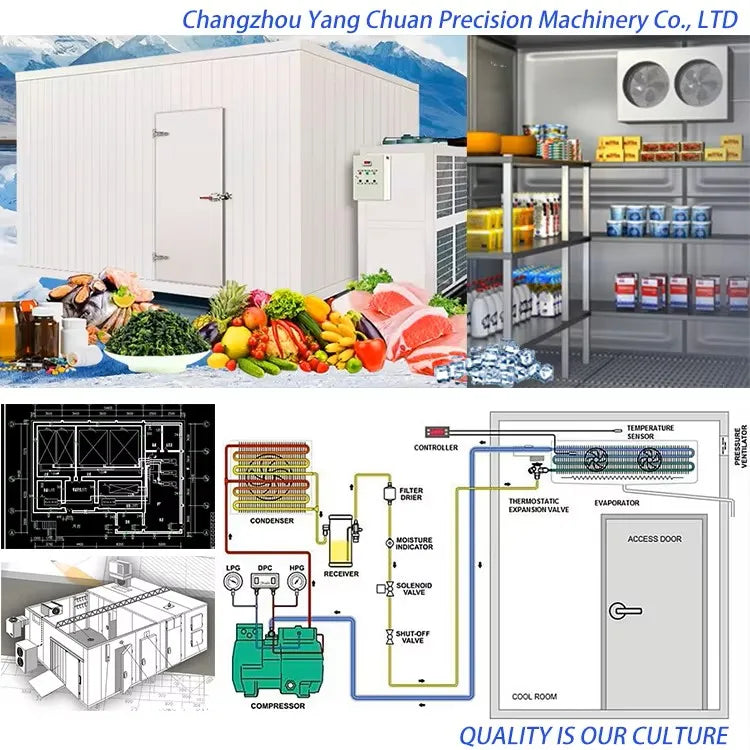 Industrial Unit Cooler Customized For Cold Room Storage Room High Efficiency Air Cooler Evaporator Refrigeration Equipment