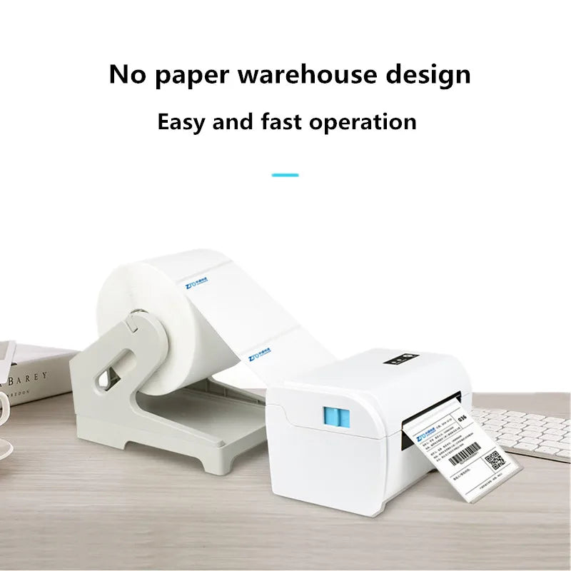 Thermal Barcode Label printers ePacket mini printer USB Bluetooth Printer Print width:40-110mm Electronic Surface Single