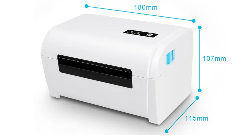 Thermal Barcode Label printers ePacket mini printer USB Bluetooth Printer Print width:40-110mm Electronic Surface Single