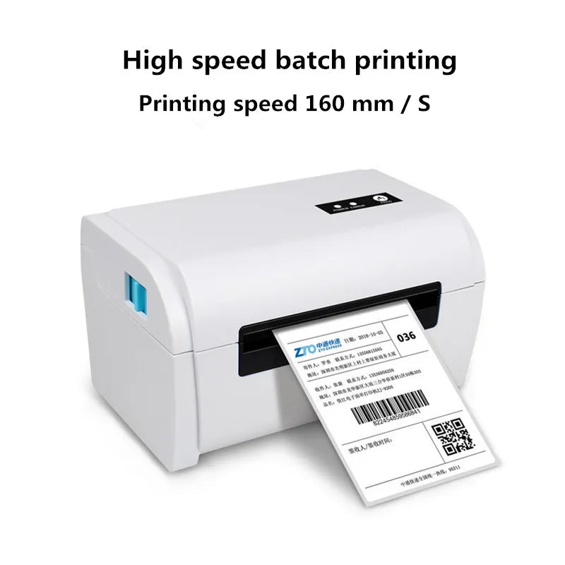 Thermal Barcode Label printers ePacket mini printer USB Bluetooth Printer Print width:40-110mm Electronic Surface Single