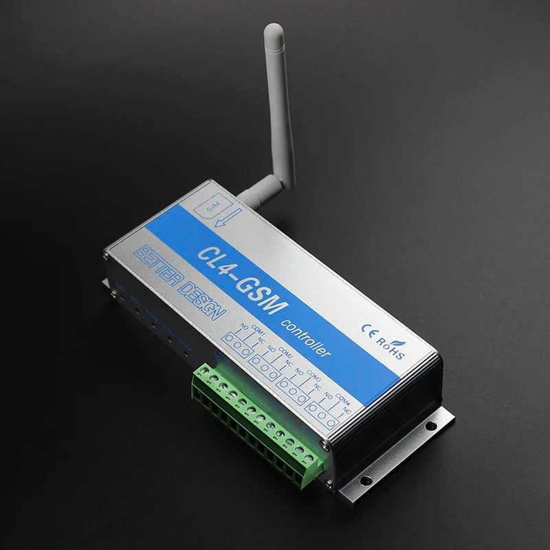 GSM Switch SMS controller 4 relays output GSM Garage Door CL8-GSM Great for control of home electrical devices