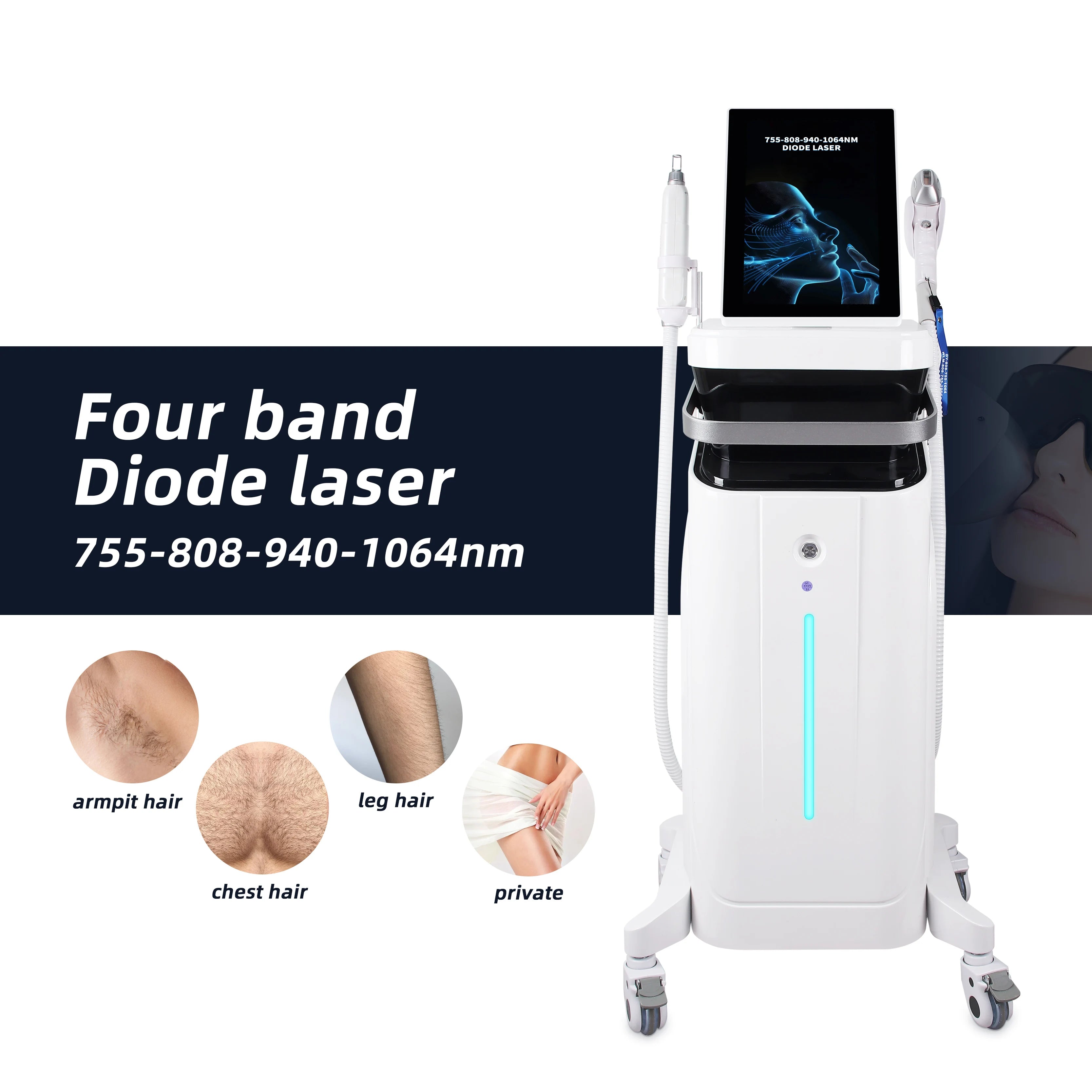 OME D639 Portable Non-Invasive Pico CO2 Oxygen Hair Removal & Skin Rejuvenation Firming Device-Safe Whole Body Use