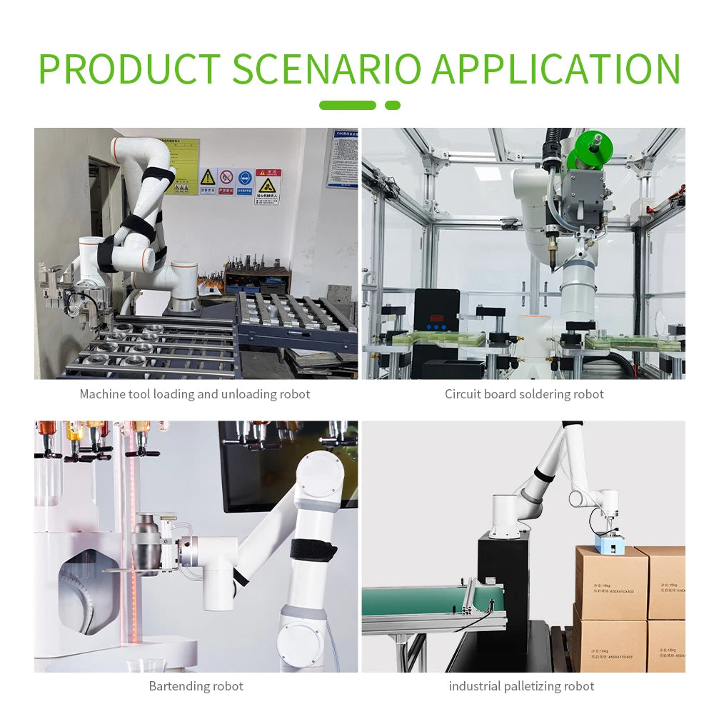 Customized Integration Robotic Welding Palletizing Arm Programmable 6 axis Pick and Place Arm Robot Collaborative Cobots