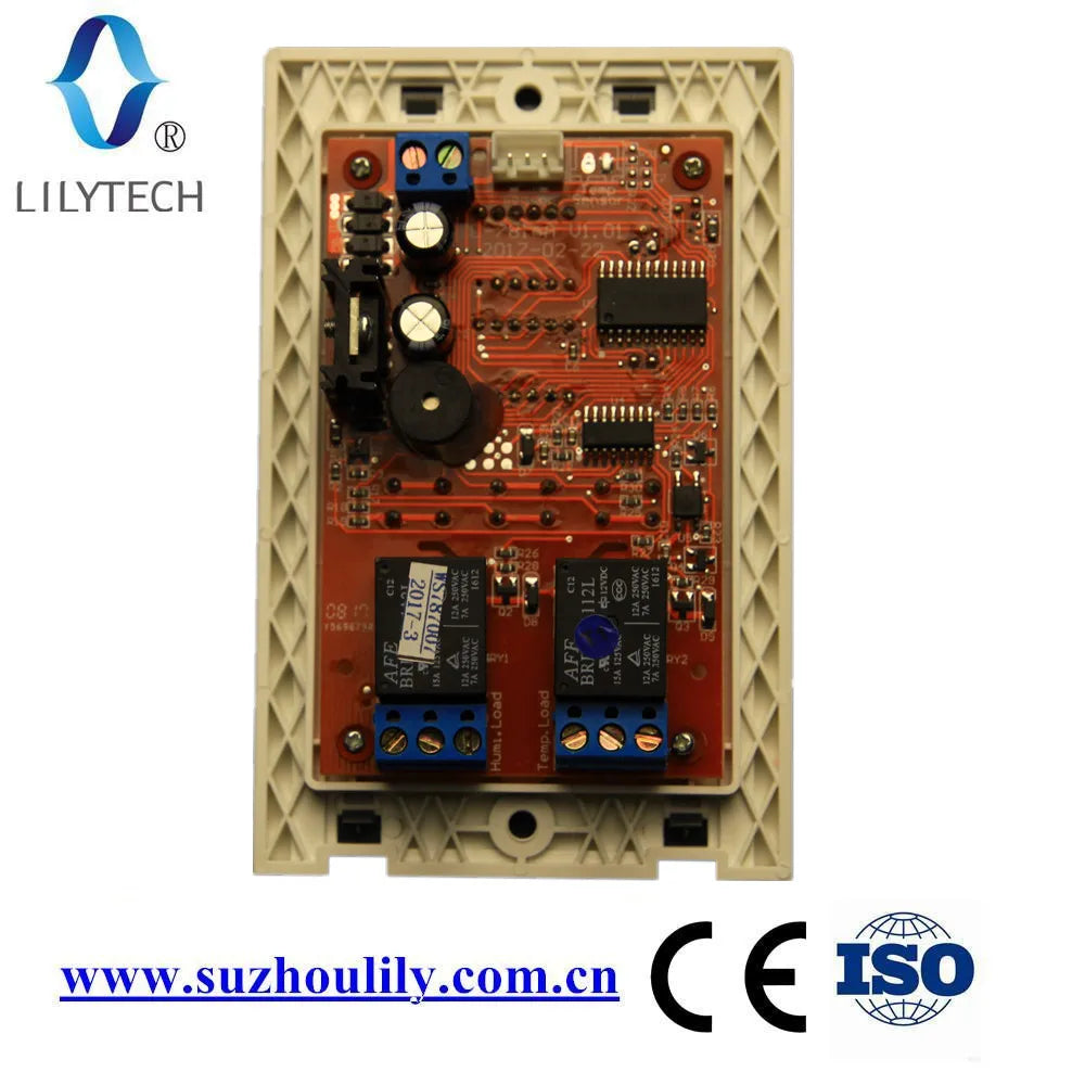 ZL-7816A,12V, Temperature and Humidity Controller, Thermostat and Hygrostat, Lilytech