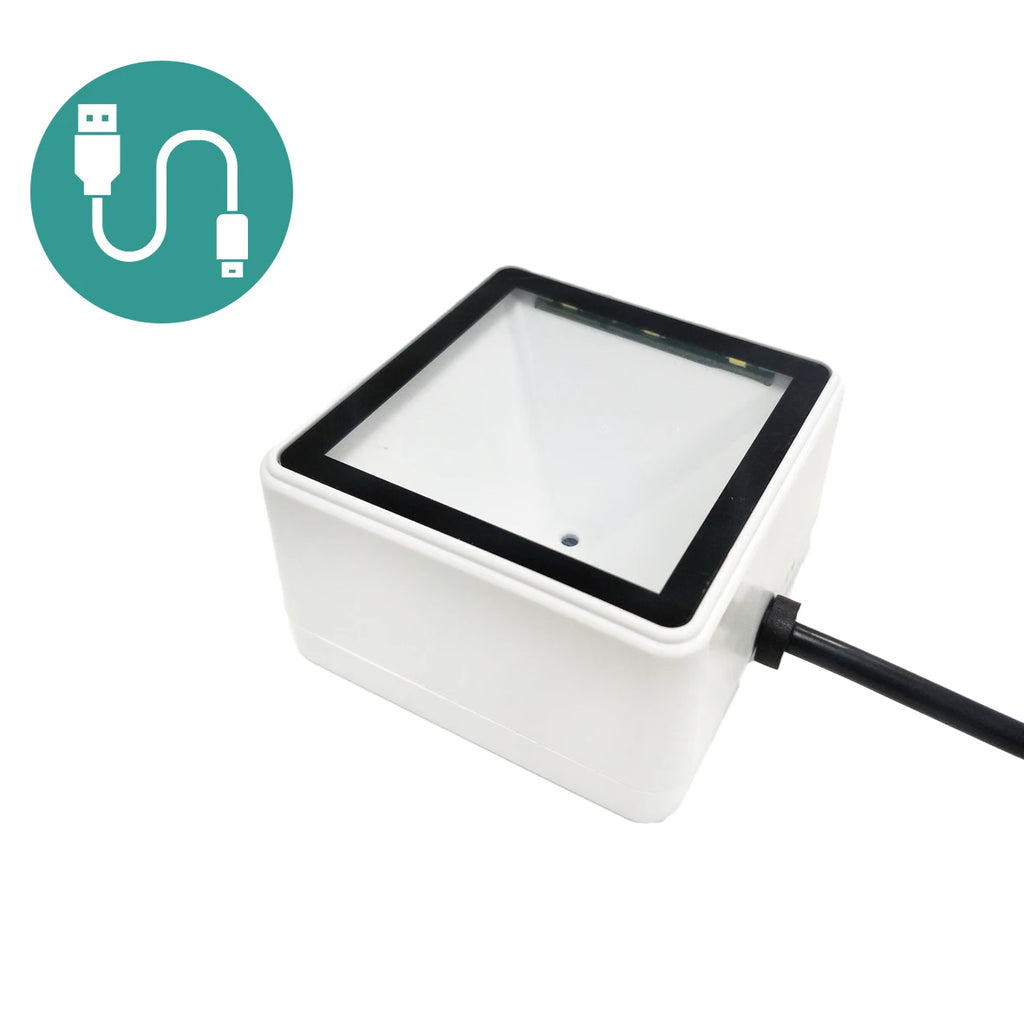 TEKLEAD Embedded 2D Barcode Scanner Module Wired USB Mini Size 1D QR Code Reader Easy to Install