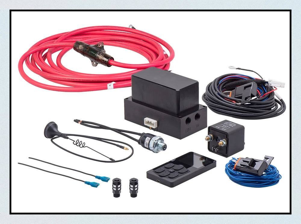 Air Suspension Control System 5-segment memory Top Grade Professional Electronic Pneumatic Controller Support Mobile App Control