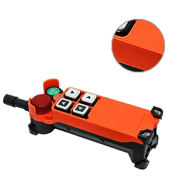 F21-4S  220V 380V High Grade Industrial Wireless Radio Remote Controller Switch For Crane 1 Receiver+ 1 Transmitter 4 Function