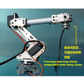 Metal 6 DOF Robot Arm Manipulator Mechanical Claw Gripper for 6pcs MG996R Arduino Robot Project Unassembled