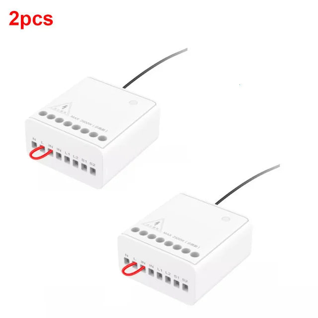 Aqara Two-way Control Module Wireless Relay Switch Controller 2 Channels Work For Mi Jia Mi Homeapp Home Kit Smart Timer