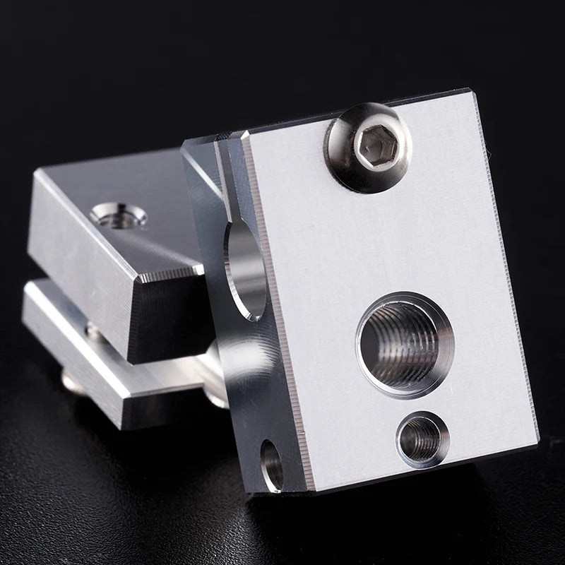 Ultra-precision V6 Heatblock for Sensor Cartridges for E 3D HOTEND titan extruder PT100 sensor HT-NTC100K 3D Printer Parts