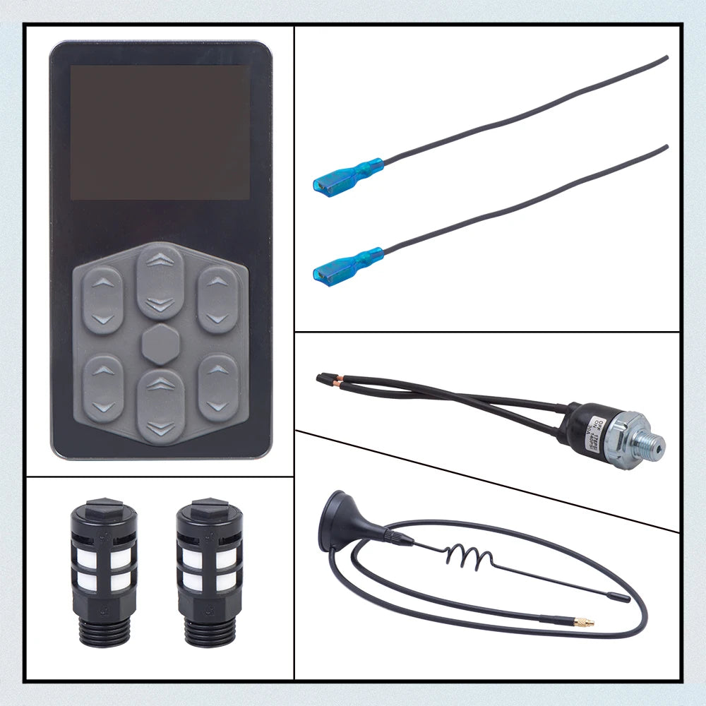 Air Suspension Control System 5-segment memory Top Grade Professional Electronic Pneumatic Controller Support Mobile App Control
