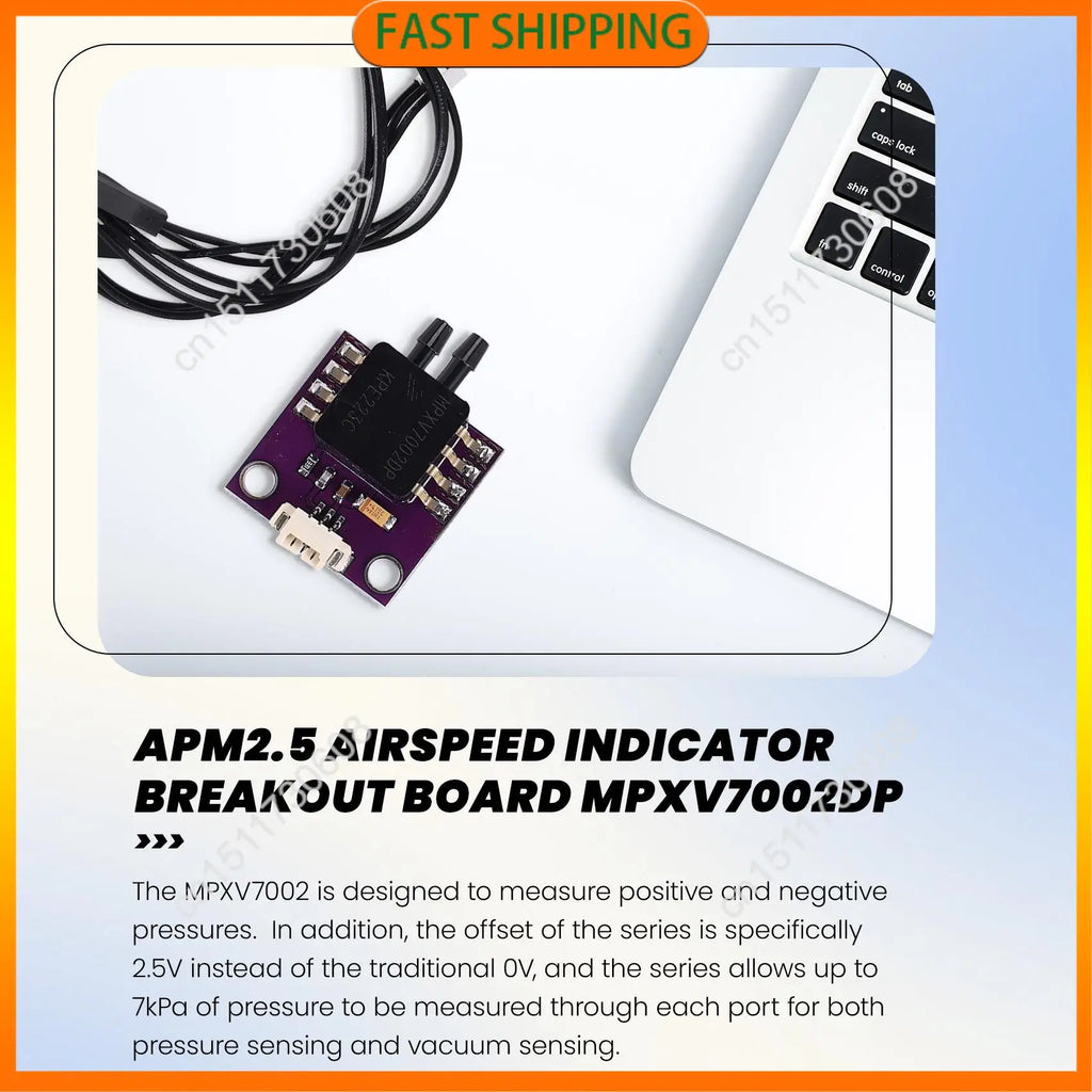 Buy Now MPXV7002DP MPXV7002 Piezoresistive Transducer Differential Pressure Sensor For Arduino Microcontroller 2.5V 2 -2 Kpa