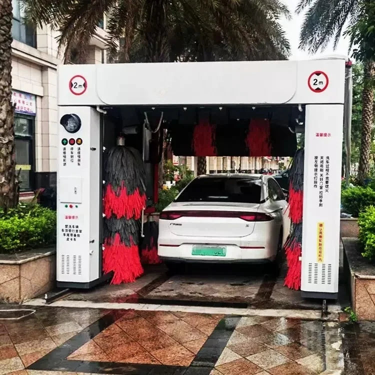 Customize Full-automatic Touchless Car Wash Machines, Commercial Intelligent 24-hour Self-service Unattended Car Wash Equipment.