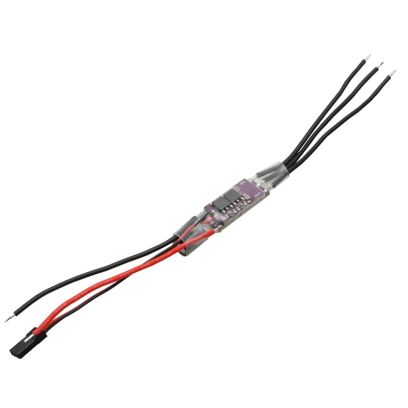 AM32 2-4S 40A ESC 32-bit Brushless Speed Controller On-board 5V2A BEC Module for Drone 1/18 1/24 SCX24 RC Crawler Car 1/16 Tank