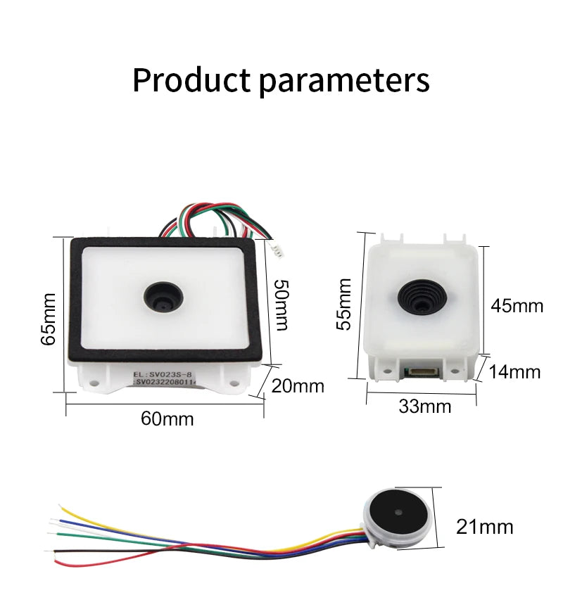 Scanning Module Bar Code Scanner USB Uart Embedded 1D 2D Barcode Reader QRCode Scanner Module for Vending machine Access Control
