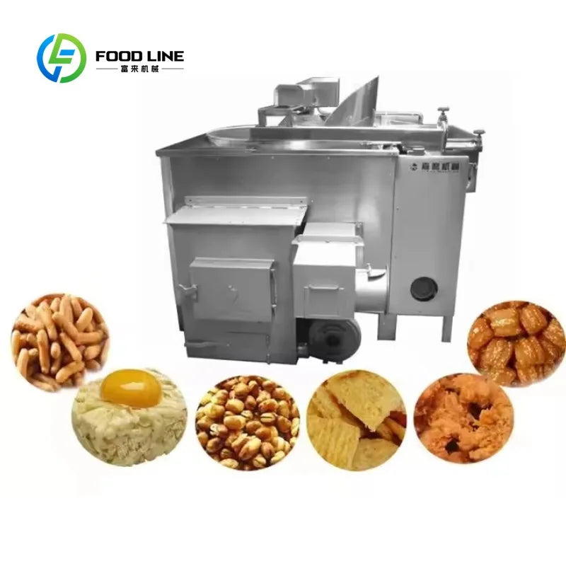Heavy Duty Commercial Gas Deep Fryer Customized Professional Kitchen Frying Machine Energy Saving Snack Fryer For Restaurant