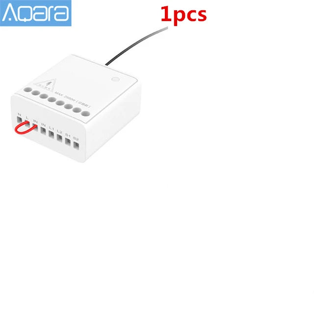 Aqara Two-way Control Module Wireless Relay Switch Controller 2 Channels Work For Mi Jia Mi Homeapp Home Kit Smart Timer