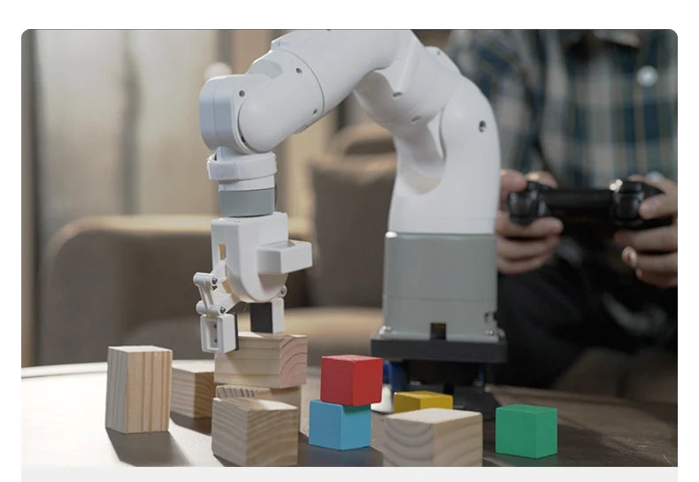 Robotic arm 7-axis robot programmable AI visual recognition