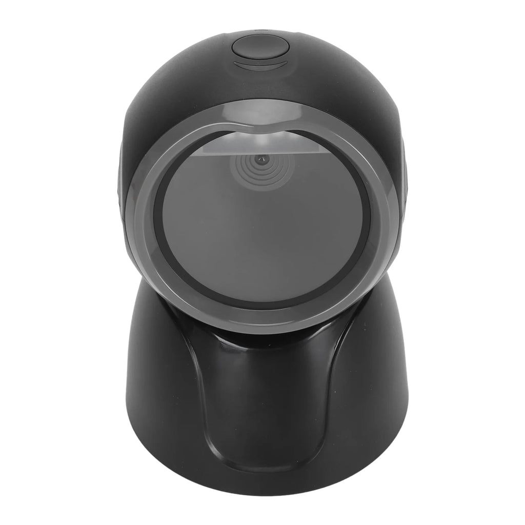 Portable Desktop Barcode Scanner Wireless Bluetooth 2.4G Wired USB Omnidirectional Handfree Automatic USB Barcode Reader Scanner