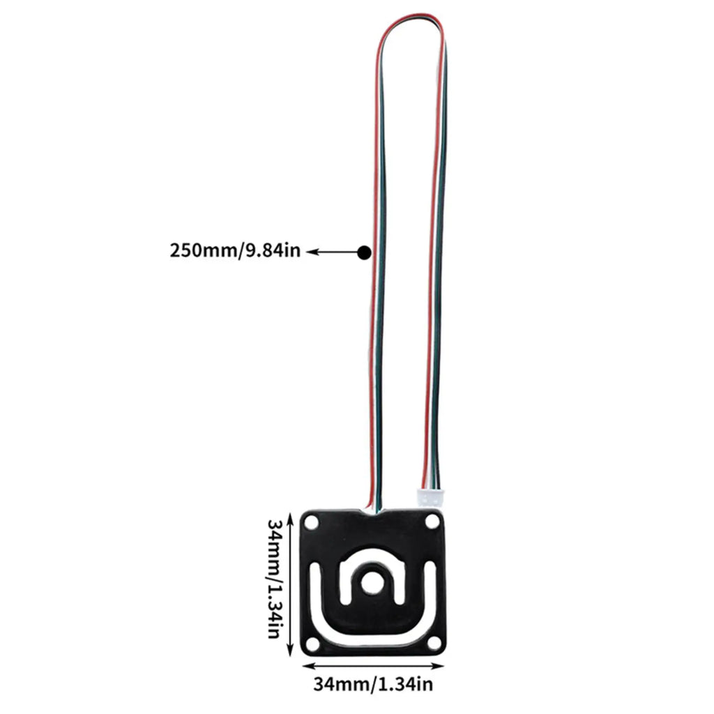 Hot Bed Pressure Sensor Strain Gauge Easy to Use Efficient for K1C/K1 Lightweight Compact 3D Printer Accessories Heat Resistance