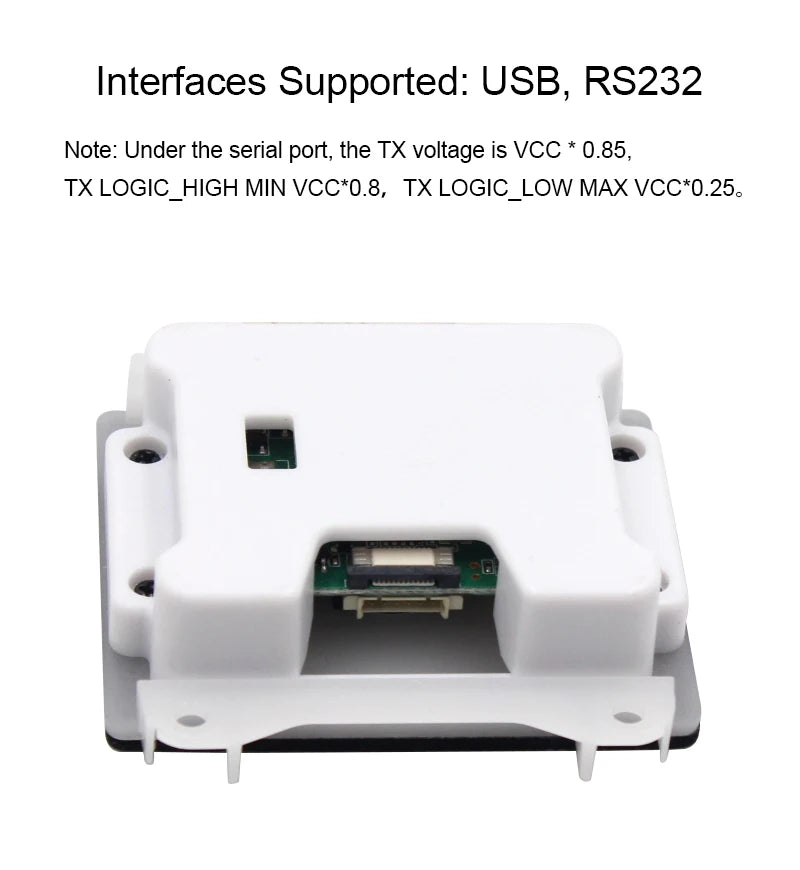 Scanning Module Bar Code Scanner USB Uart Embedded 1D 2D Barcode Reader QRCode Scanner Module for Vending machine Access Control