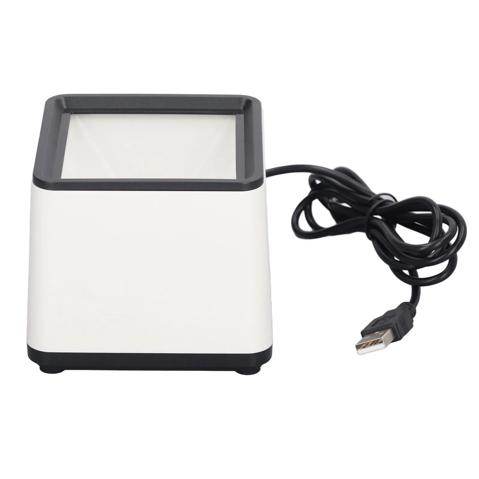 Desktop Barcode Scanner Hands  Barcode Scanner Voice Announcement Quick Response 2D Desktop Barcode Reader for Business