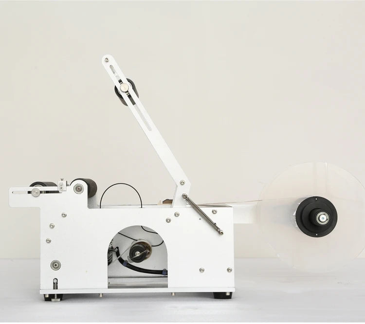 LT-50 Semi-Automatic Bottle Labeling Machine Hot Sale Adjustable Conveyor For Cartons Metal Glass Paper Wood PLC