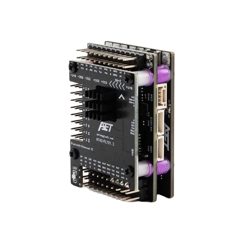 ABGI-H743-Basic FC H743 Flight Controller With Dual-CH IMU, GPS Module, Bluetooth USB Interface For RC FPV Drone Parameter Adjus