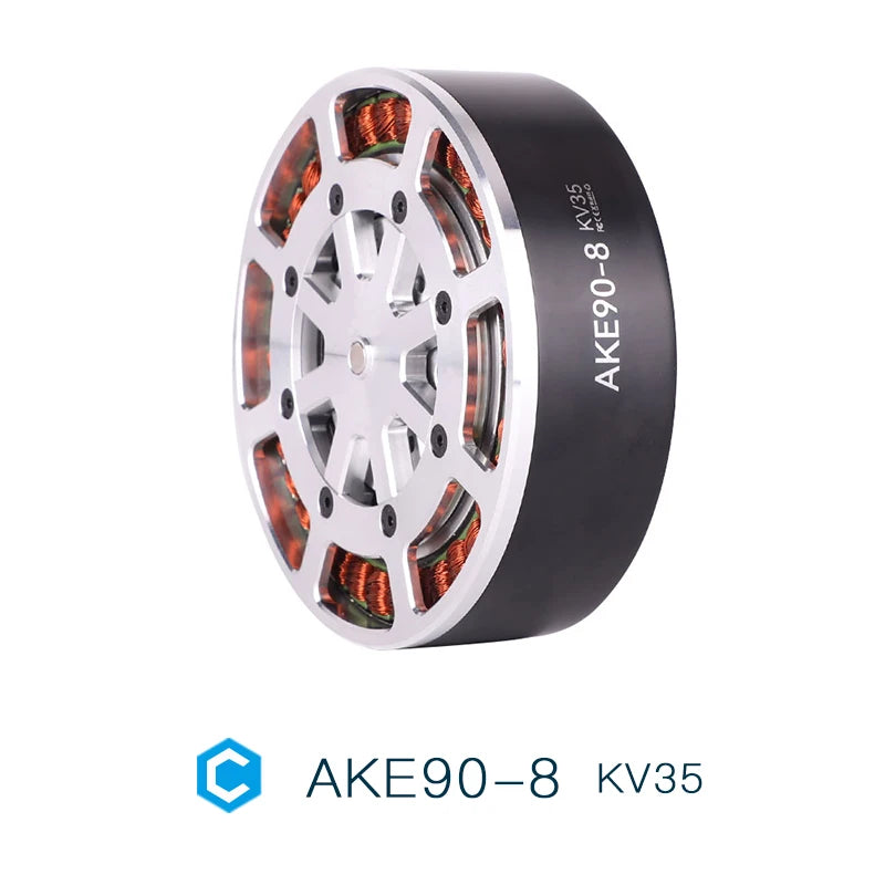 CubeMars AKE90-8 KV35 48V 170Nm Peak Torque QDD Robotic Actuator: 9 Arcmin Low Backlash for Exoskeleton Humanoid Cobot Joint Mot