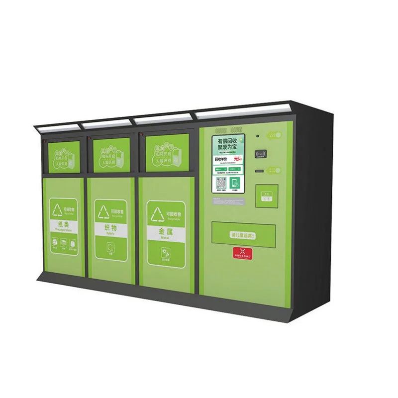 Custom Commercial Weatherproof Automated Waste Collection Reverse Vending Machine