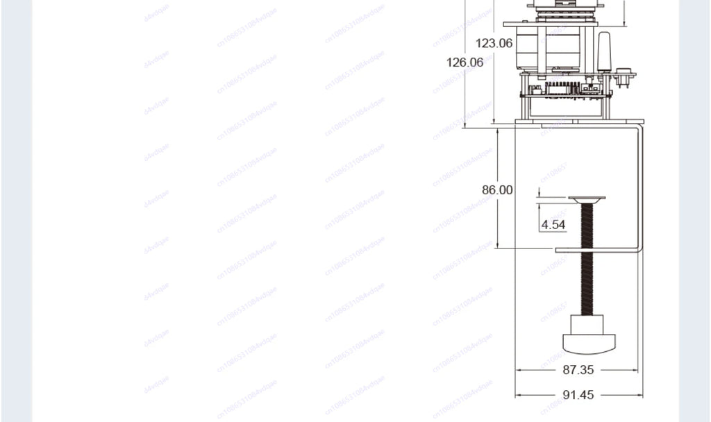 5 + 1 degree of freedom high torque bus rudder robotic arm ESP-NOW wireless control ROS2 programming education