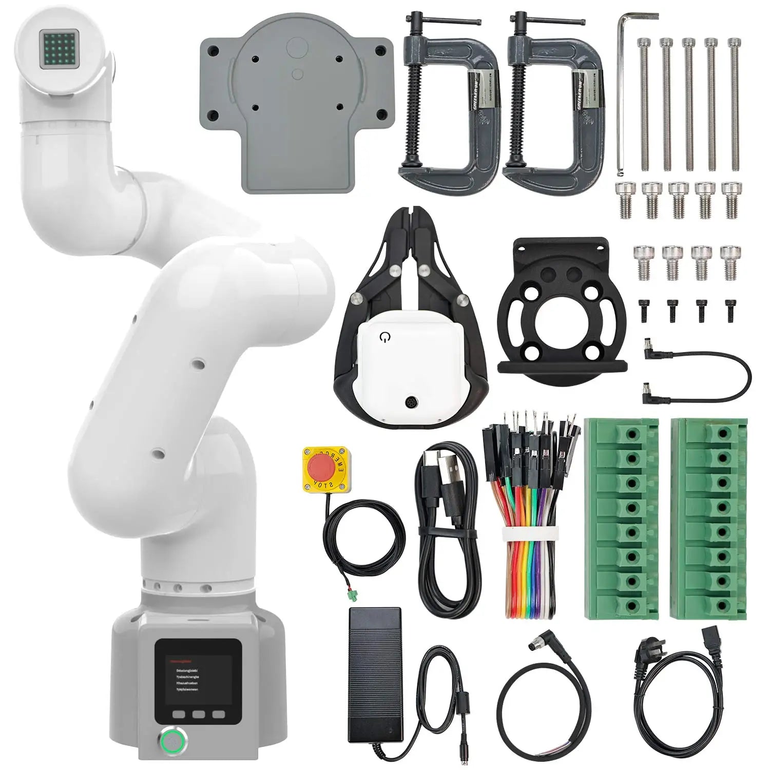 myCobot 320 M5 Robotic Arm 7DOF Collaborative Robot 1KG Load Support APP Control ROS2 Simulation Python C JavaScript Programming