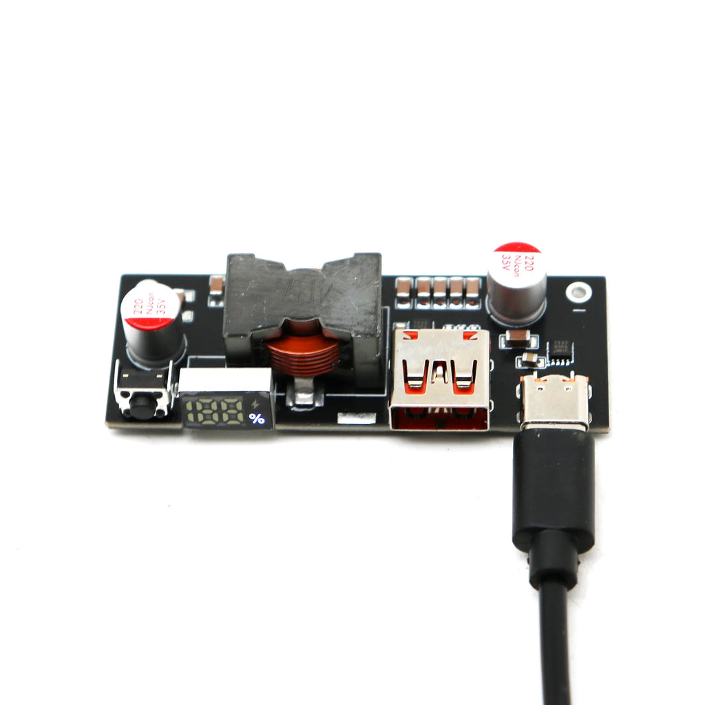PD3.1 100W Bidirectional Fast Charger Power Bank Board Boost Buck 2S 3S 4S 5S 6S Battery Charging Discharging Li Ion Lifepo4 BMS