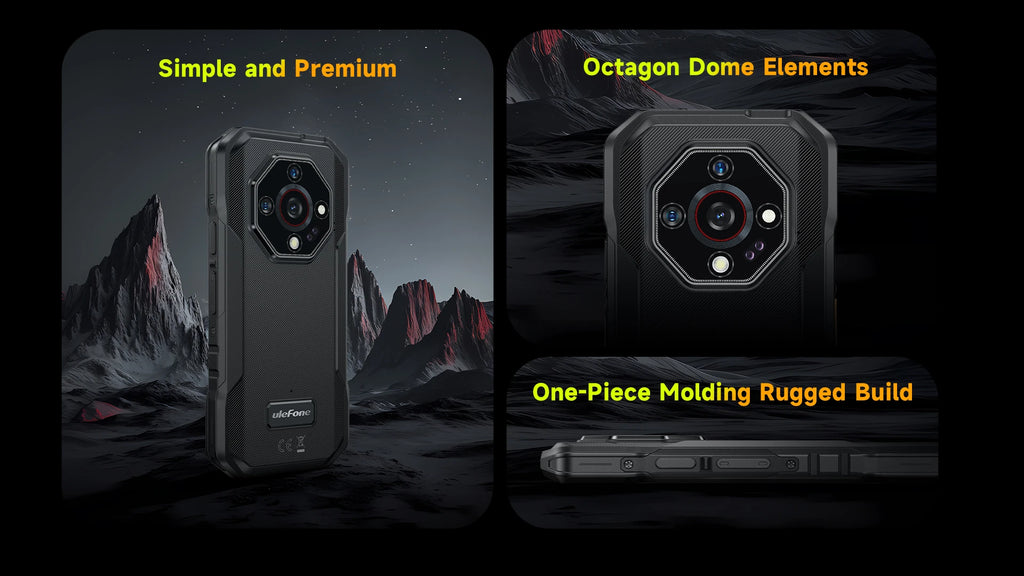 Ulefone Armor X32 Pro 5G Rugged Phone Android 14 16GB+256GB Dimensity 6300 Octa Core 64MP Camera NFC IP68/IP69K Waterproof