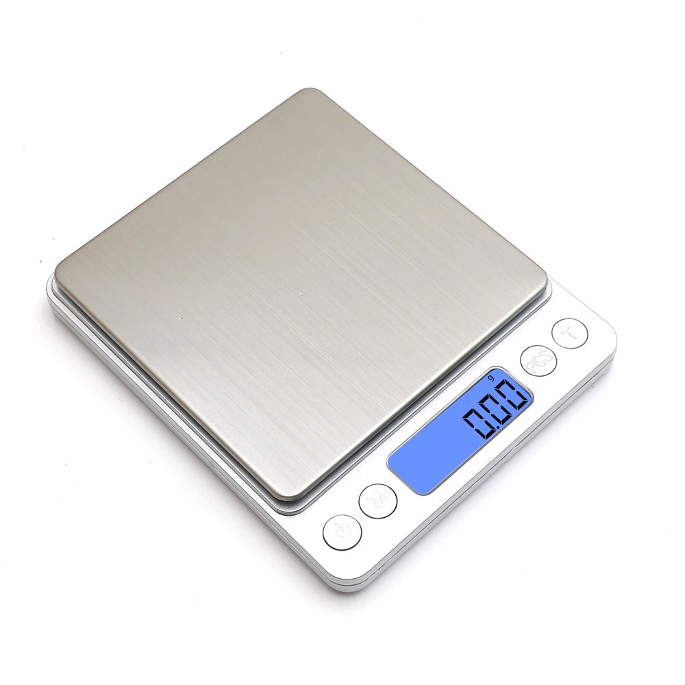 Precision Digital Pocket Scale Kitchen Weighing Scale Electronic Jewelry Scale Mini Balance Gram Scale 0.1g Accuracy for Gold