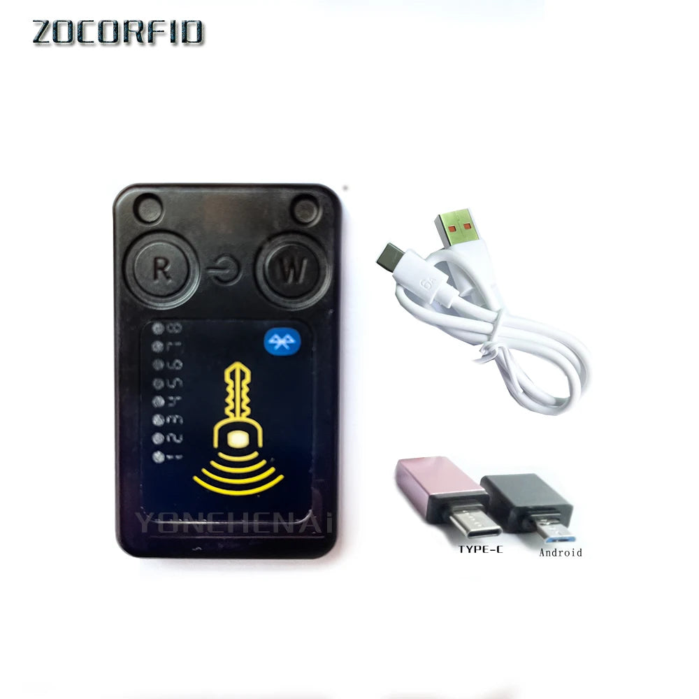 RFID Chameleon Smart Chip Reader ISO14443 Key Detection EM125KHZ IC 13.56Mhz Badge Decode  RFID emulator
