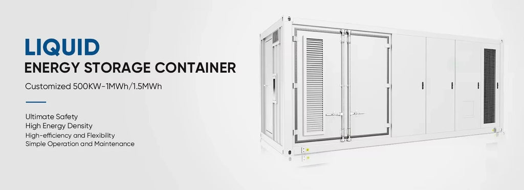 Solar Power Storage System 1MWh 2MWh BESS LiFePO4 Battery 500kW 1MW ESS Container Custom