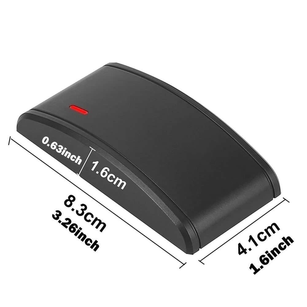 Access Control Reader 125KHz+13.56MHz  Waterproof RFID Weigand 26/34 Smart Proximity Card Reader For Access control Panel