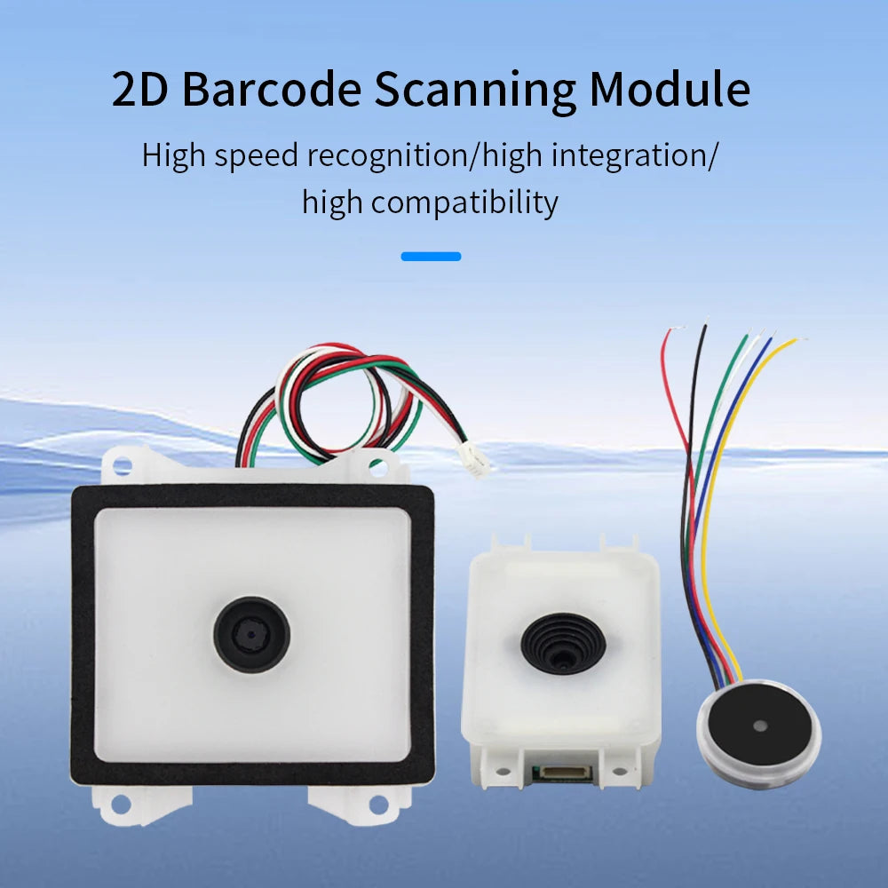 Scanning Module Bar Code Scanner USB Uart Embedded 1D 2D Barcode Reader QRCode Scanner Module for Vending machine Access Control