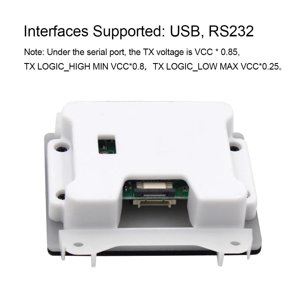 Scanning Module Bar Code Scanner USB Uart Embedded 1D 2D Barcode Reader QRCode Scanner Module for Vending machine Access Control