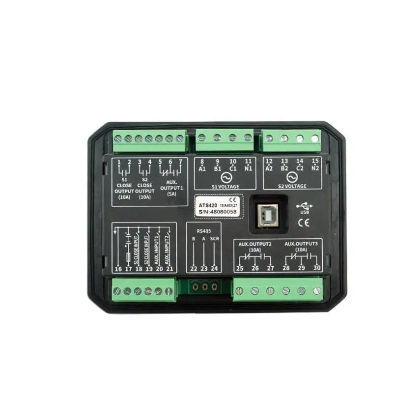 652F Intelligent Double Power Switching Controller Suitable For Generators Compact Design High Compatibility Industrial Use