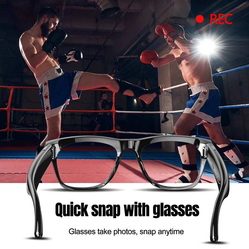 HD Camera 1080P AI Smart Glasses Multifunctional Variable color Bluetooth Call Voice Assistant Music Player Smart Translation ﻿