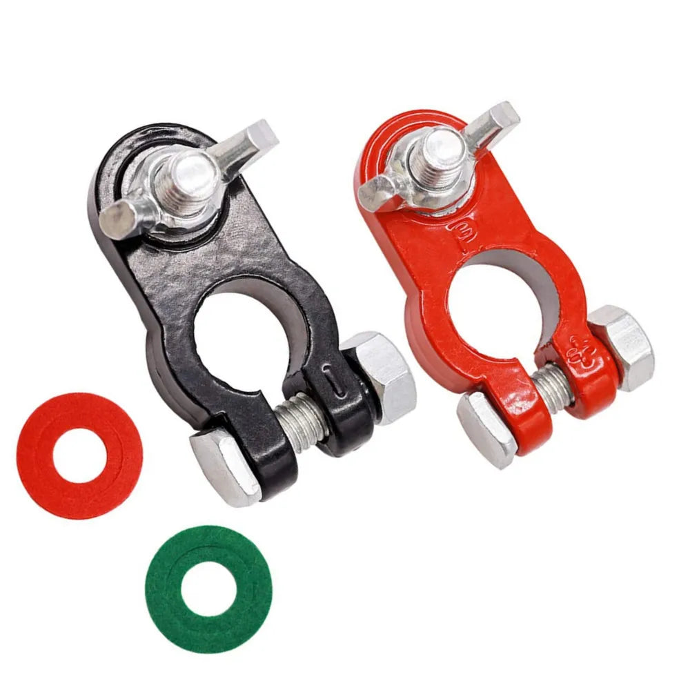 Car Battery Terminal Connectors Quick Releas Top Post Connector Pole Heavy-duty Clamp Clip Terminal Pile Head for Caravan Boat