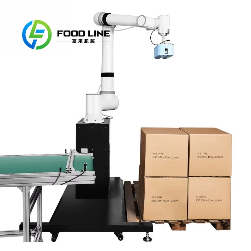 Customized Cobot 10kg Payload 6 Axis Collaborative Robot Arm for Automatic Palletizing Pick and Place Material Handling